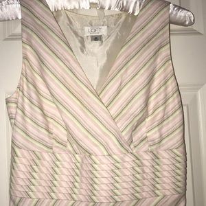 Loft striped dress
